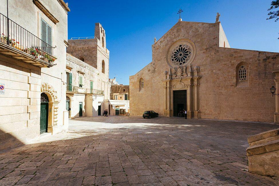 Cathédrale romane du centre historique d‘Otranto